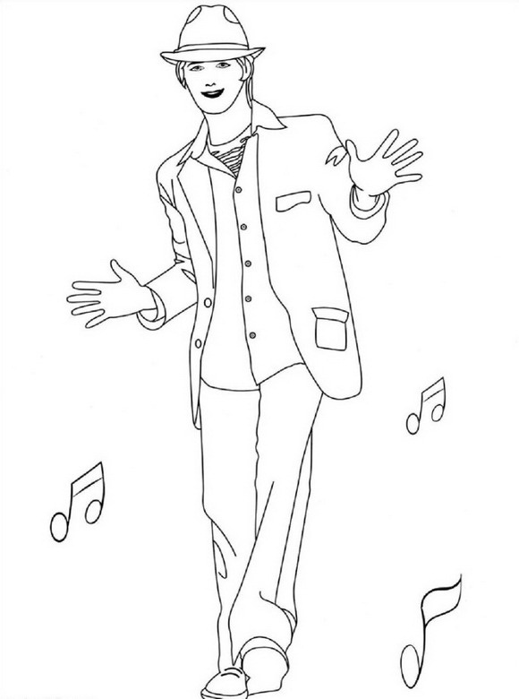 Ryan Evans from High School Musical