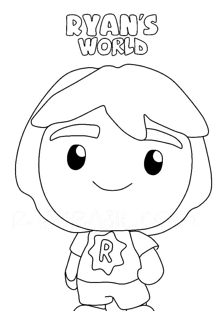 Ryan's World 1 Coloring Game Ryan's World 1
