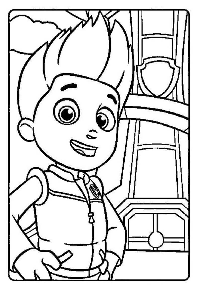 Ryder 3 Coloring Game Ryder 3