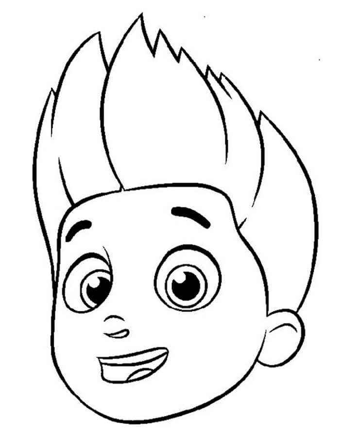 Ryder Face Coloring Game Ryder Face