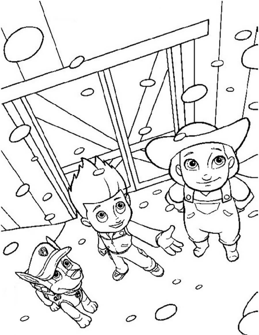 Ryder Paw Patrol 10 Coloring Game Ryder Paw Patrol 10