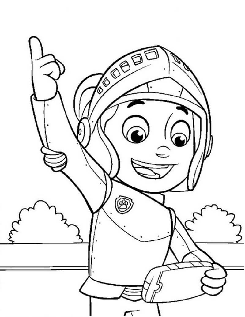Ryder Paw Patrol 11 Coloring Game Ryder Paw Patrol 11