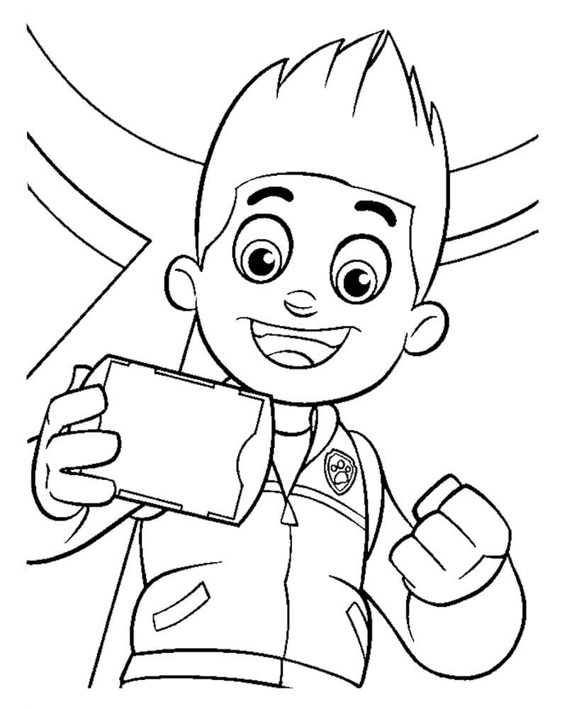 Ryder Paw Patrol 13 Coloring Game Ryder Paw Patrol 13