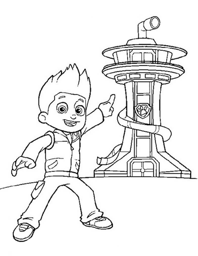 Ryder Paw Patrol 15 Coloring Game Ryder Paw Patrol 15