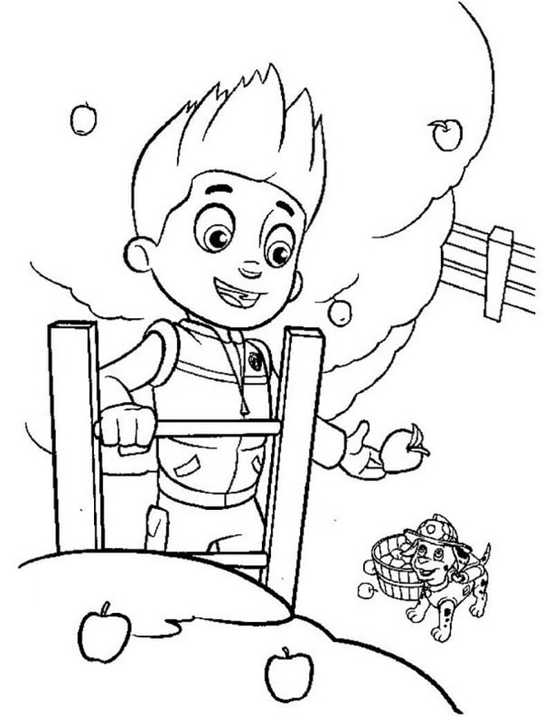 Ryder 2 Coloring - Play Free Coloring Game Online