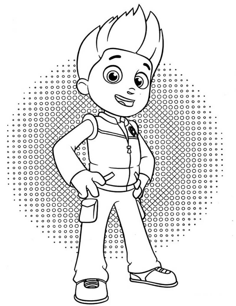 Ryder Paw Patrol 9 Coloring Game Ryder Paw Patrol 9