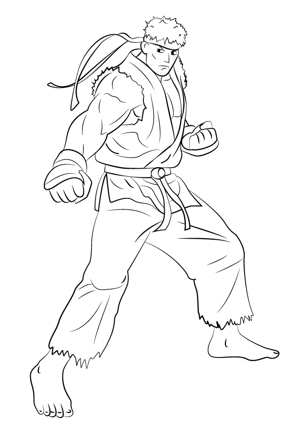 Ryu from Street Fighter