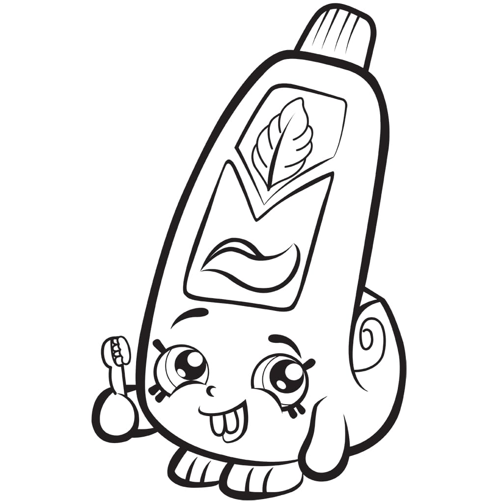 SCRUBS Shopkin Coloring Game SCRUBS Shopkin