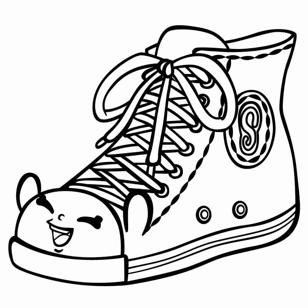 SNEAKY SALLY Shopkin Coloring Game SNEAKY SALLY Shopkin