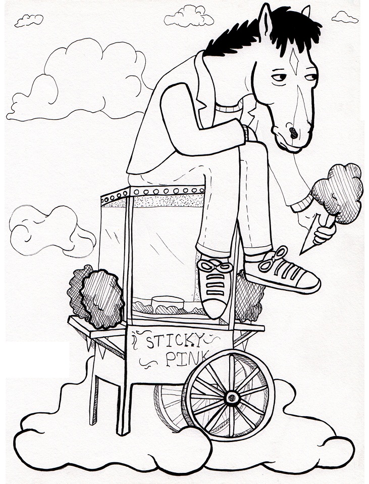 Sad BoJack Horseman