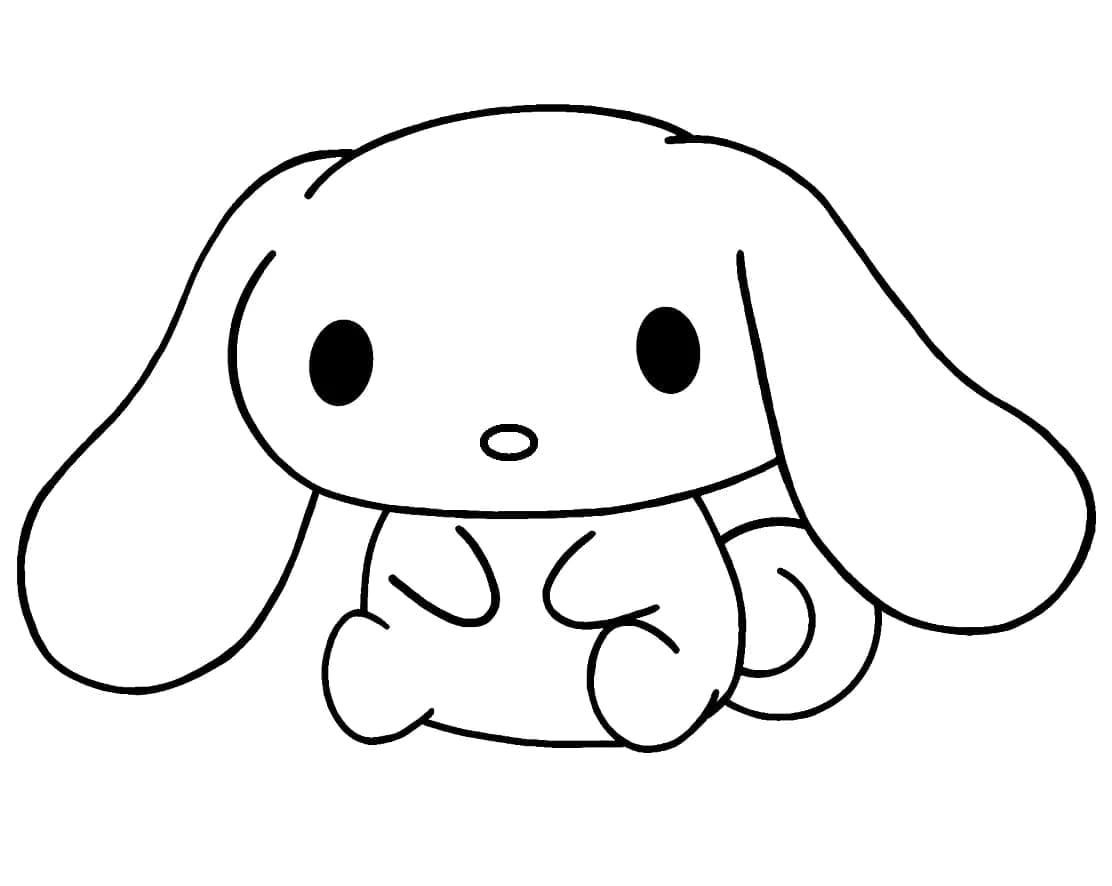 Sad Cinnamoroll Coloring Game Sad Cinnamoroll