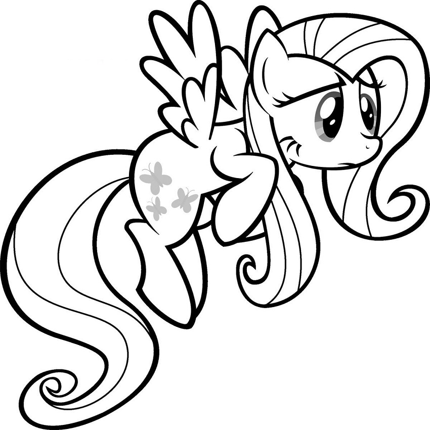 Sad Fluttershy Coloring Game Sad Fluttershy