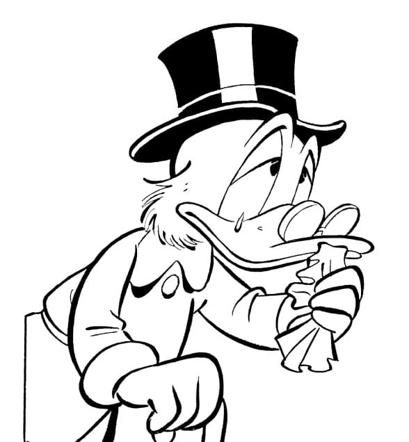 Sad Scrooge McDuck