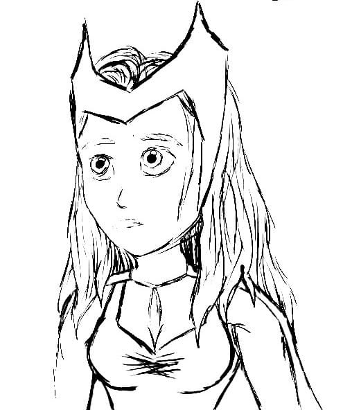 Sad Wanda Coloring Game Sad Wanda