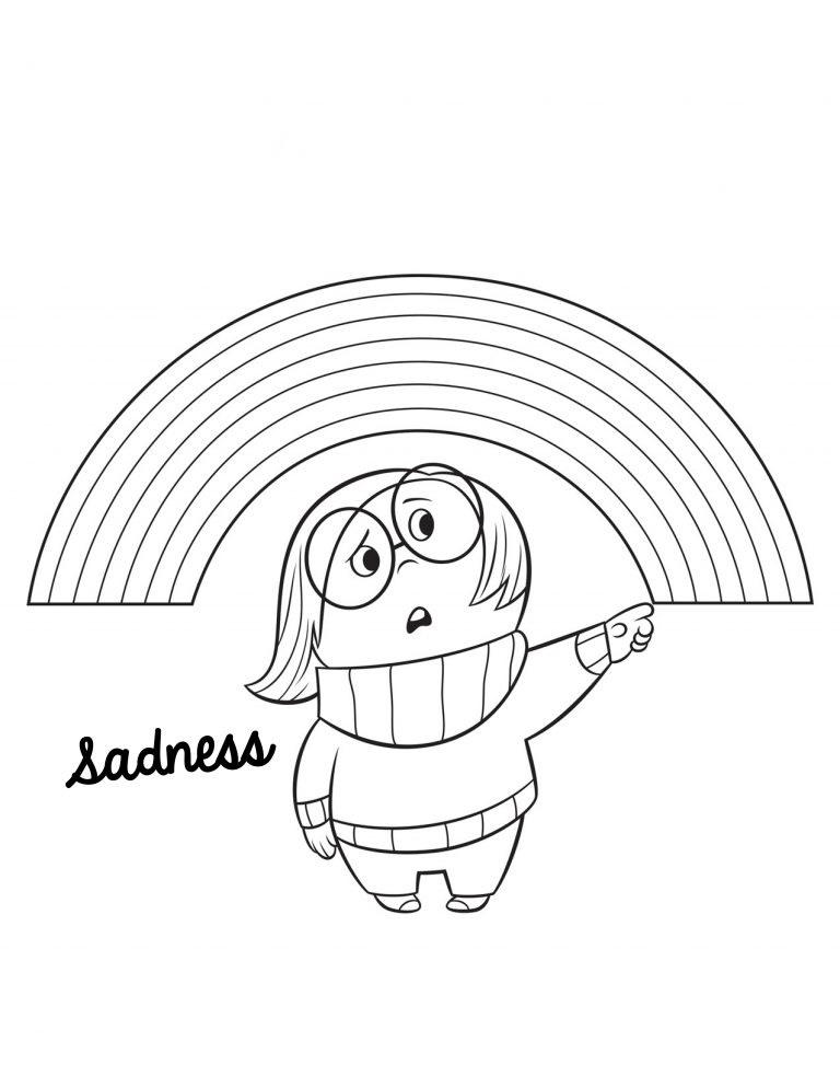 Sadness and Rainbow Coloring Game Sadness and Rainbow