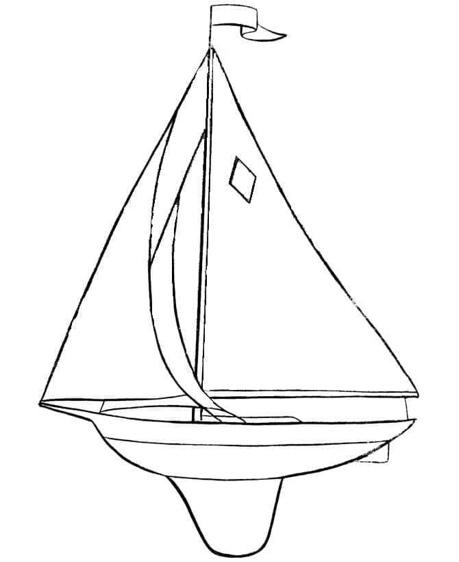 Sailboat 12 Coloring Game Sailboat 12