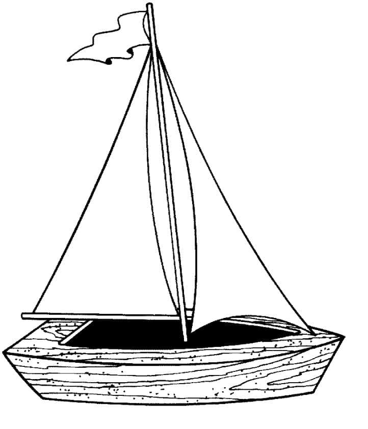 Sailboat 16 Coloring Game Sailboat 16