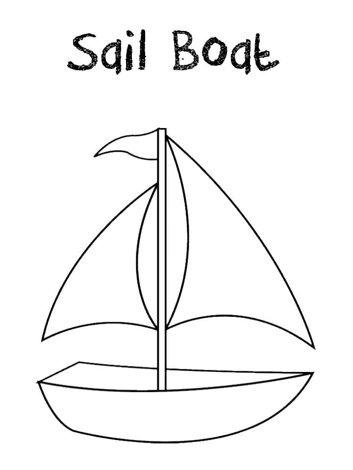Sailboat 17 Coloring Game Sailboat 17