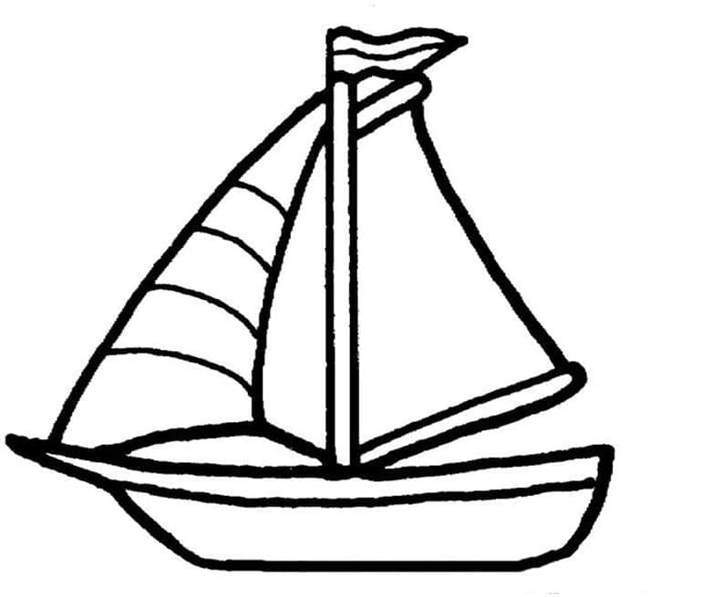 Sailboat 28 Coloring Game Sailboat 28