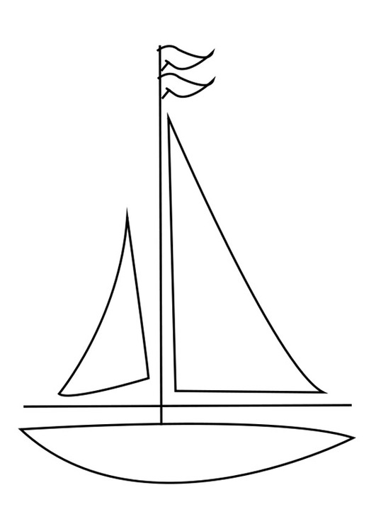 Sailboat 34 Coloring Game Sailboat 34