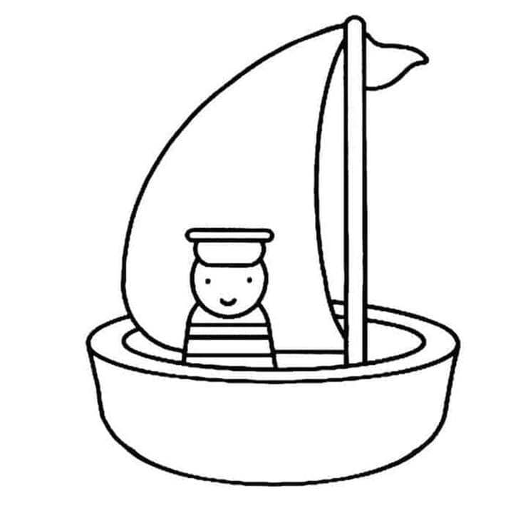 Sailboat 6 Coloring Game Sailboat 6