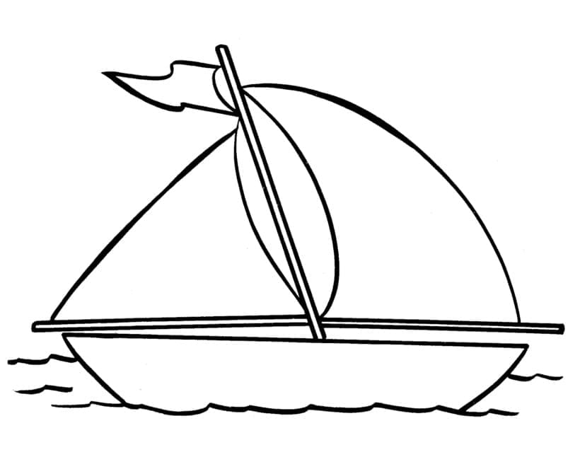 Sailboat 9 Coloring Game Sailboat 9