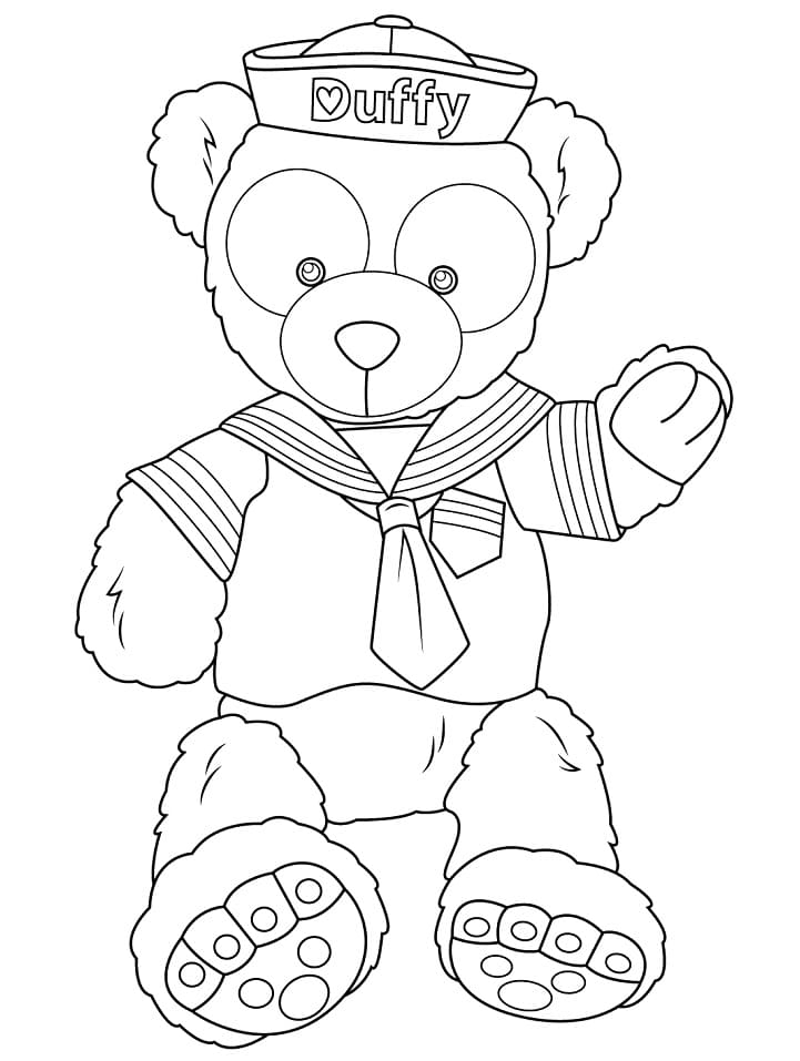 Sailor Teddy Bear Coloring Game Sailor Teddy Bear