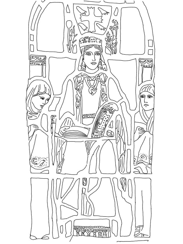 Saint Margaret of Scotland Coloring Game Saint Margaret of Scotland