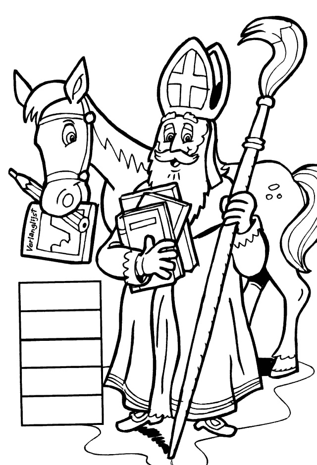 Saint Nicholas and Horse