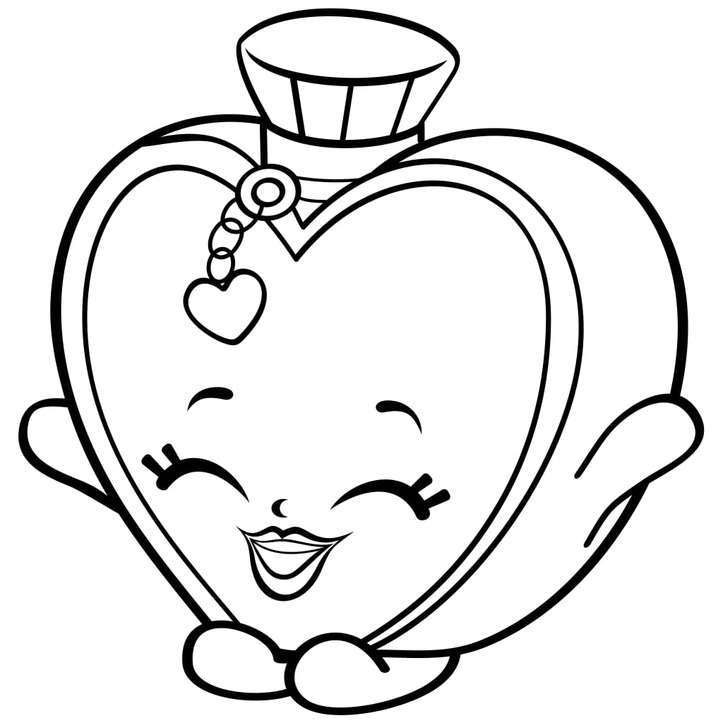 Sally Scent Shopkin Coloring Game Sally Scent Shopkin