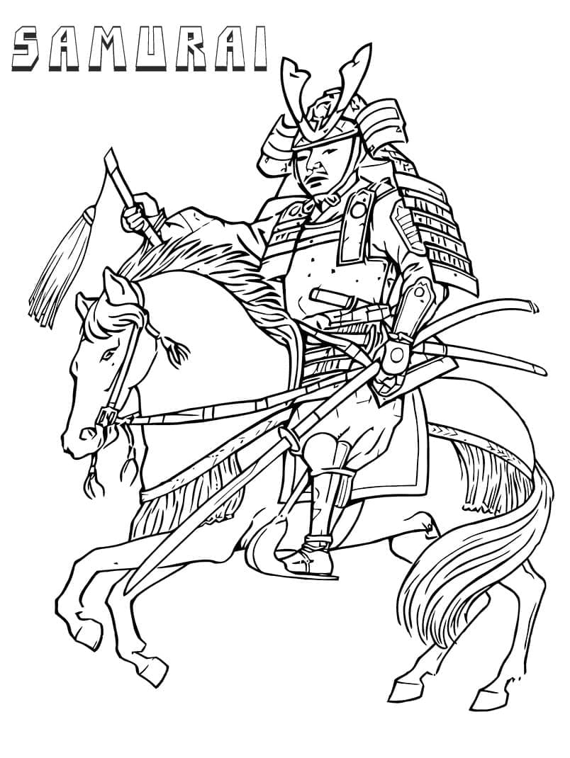 Samurai on Horse