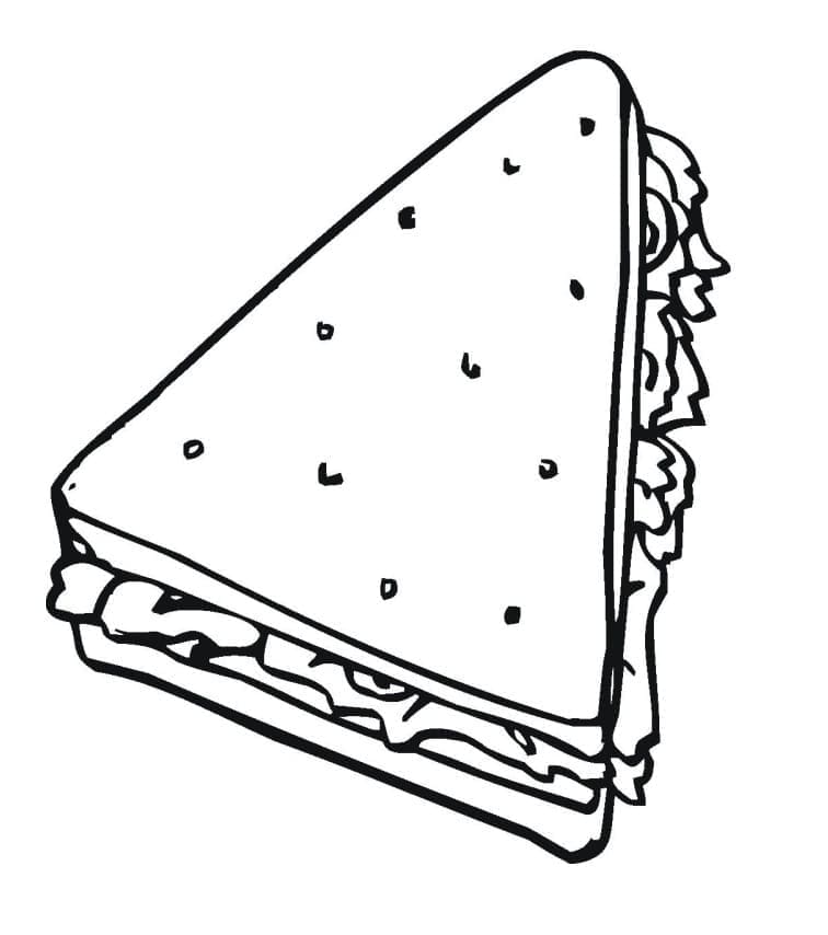 Sandwich 24 Coloring Game Sandwich 24
