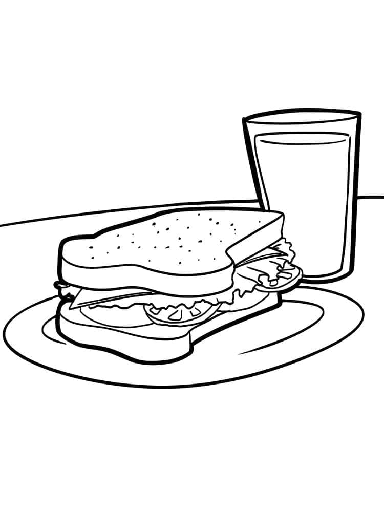 Sandwich 31 Coloring Game Sandwich 31