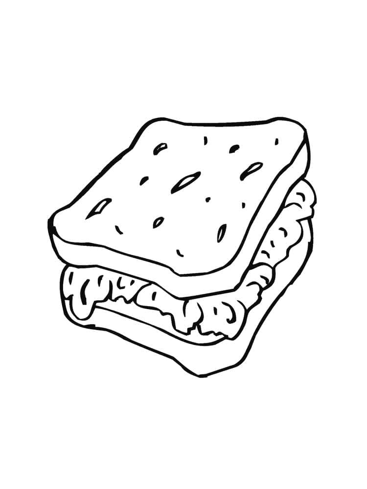 Sandwich 32 Coloring Game Sandwich 32
