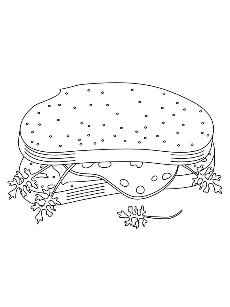 Sandwich 36 Coloring Game Sandwich 36