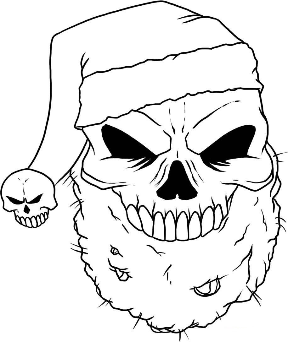 Santa Skull