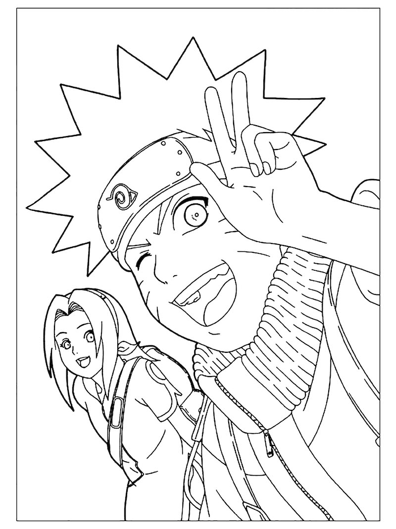 Sasuke Smiling Coloring Game Sasuke Smiling