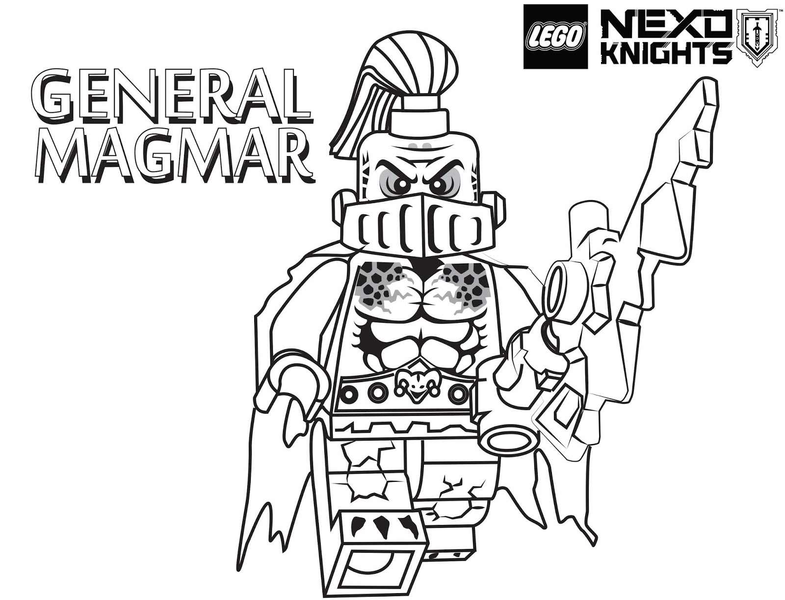Scary General Magmar Knight
