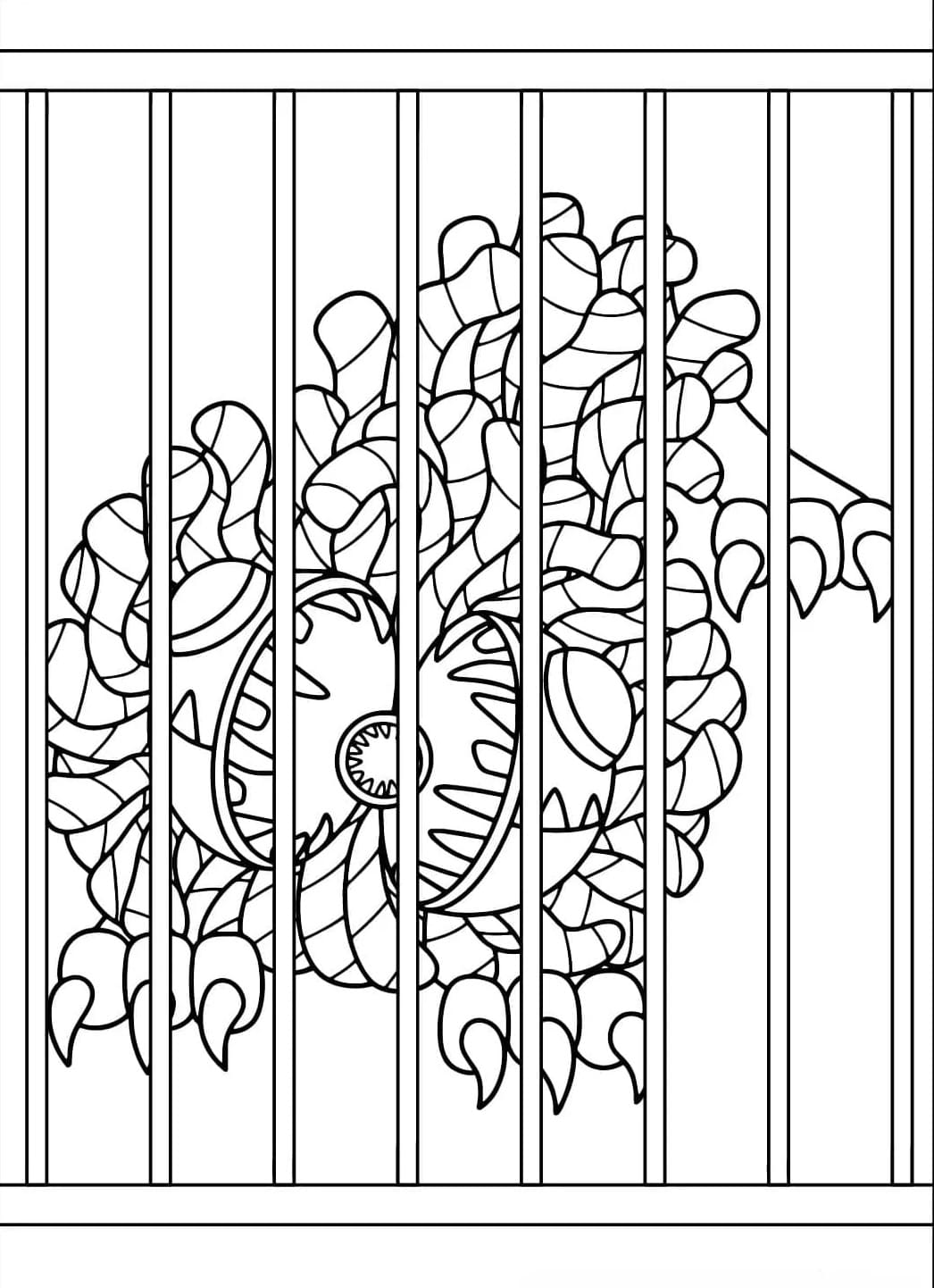 Scary Yarnaby Coloring Game Scary Yarnaby