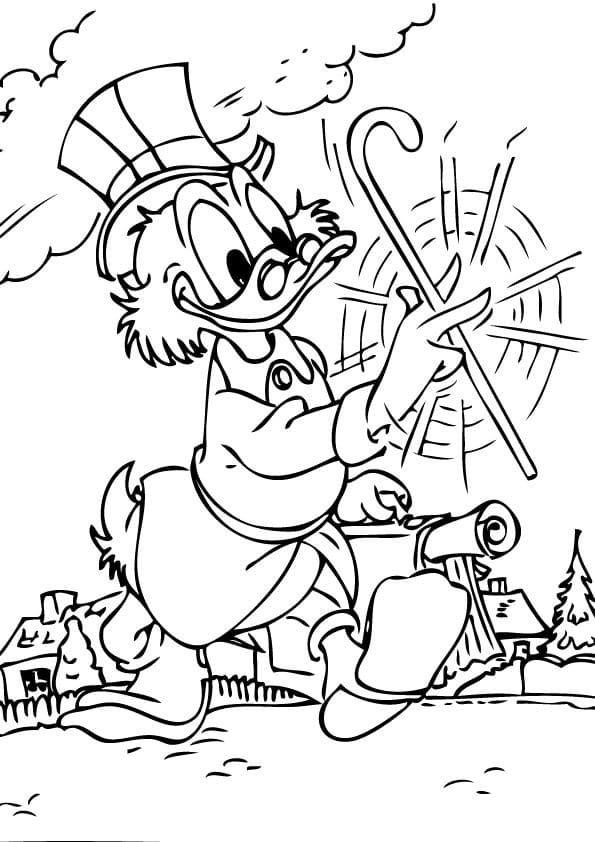 Scrooge McDuck from Disney