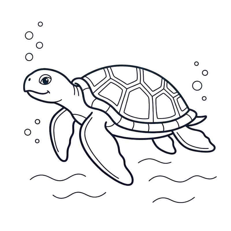 Sea Turtle Free Printable