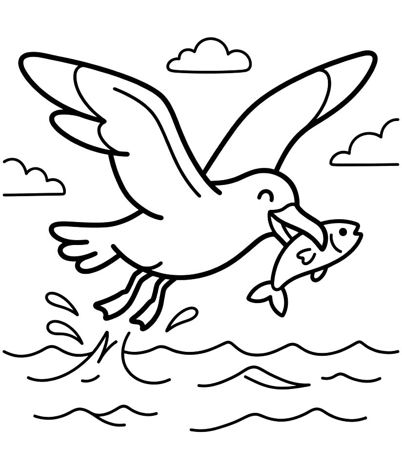 Seagull Free Printable