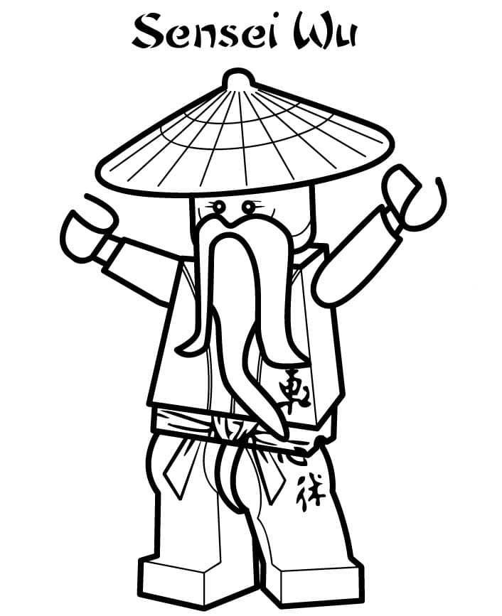 Sensei Wu from Lego Ninjago