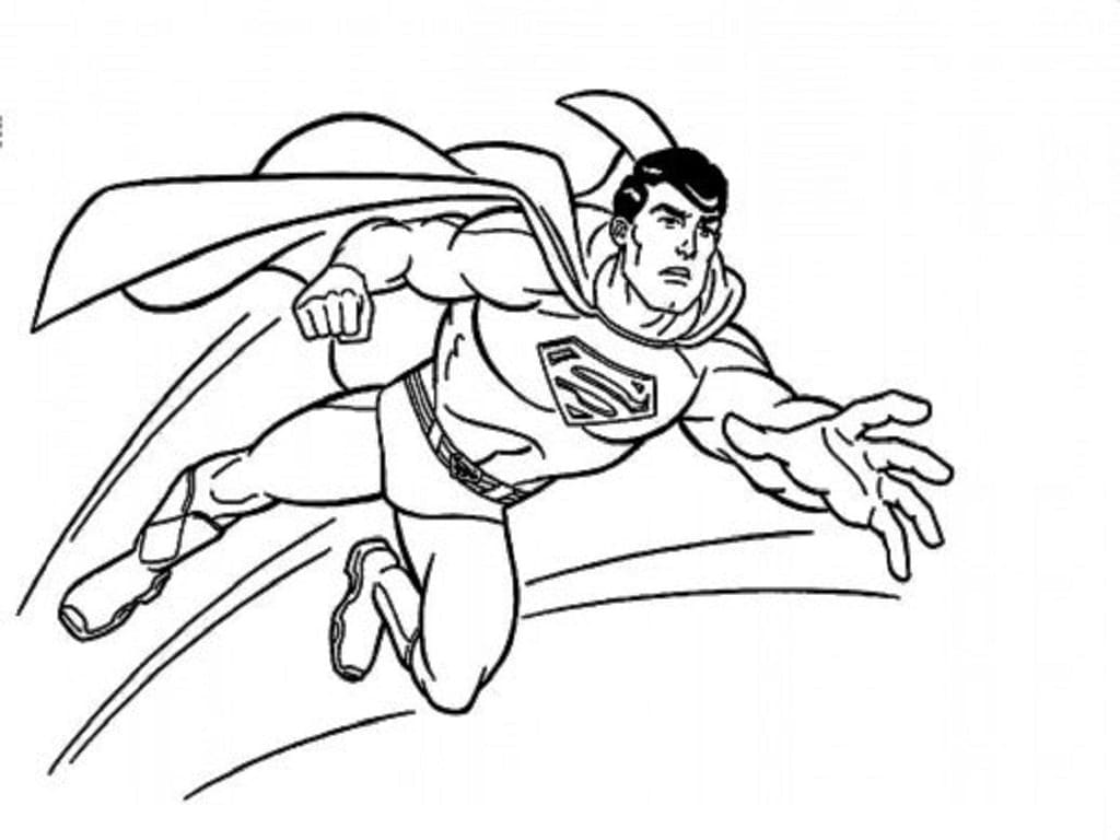 Serious Superman Coloring Game Serious Superman