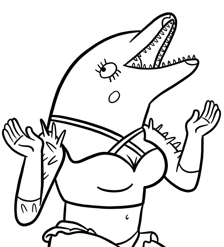 Sextina Aquafina from BoJack Horseman