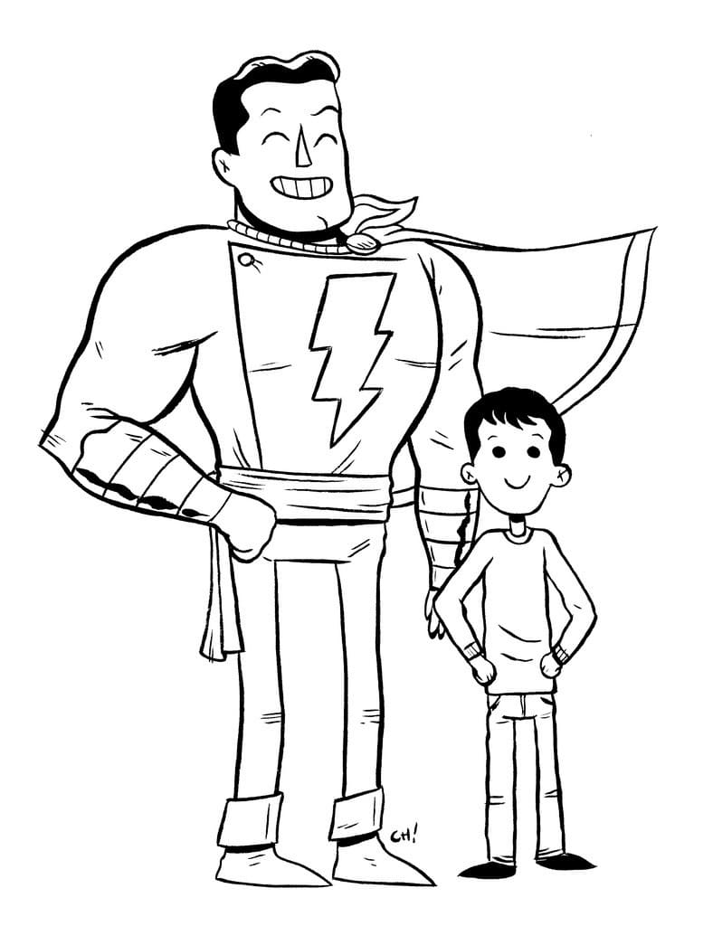 Shazam and Boy