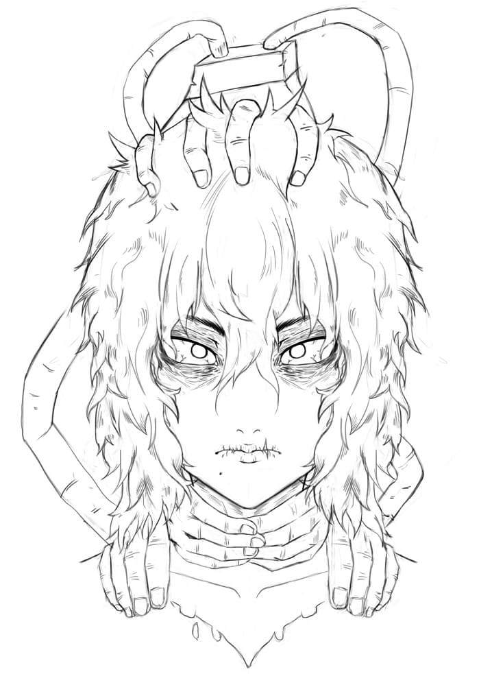 Shigaraki Tomura from My Hero Academia
