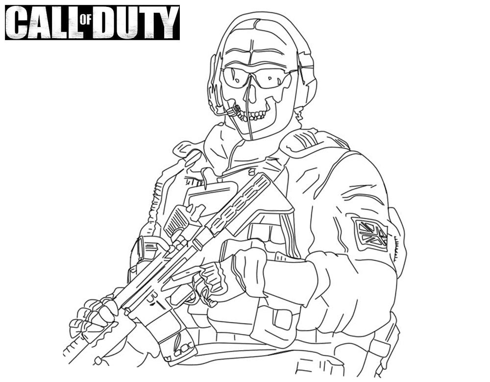 Simon Ghost Riley Call of Duty 2