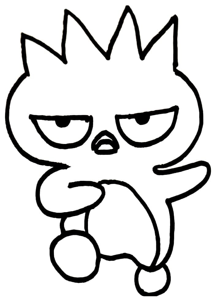 Simple Badtz Maru Coloring Game Simple Badtz Maru