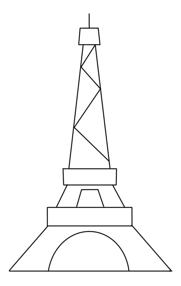 Simple Eiffel Tower 2